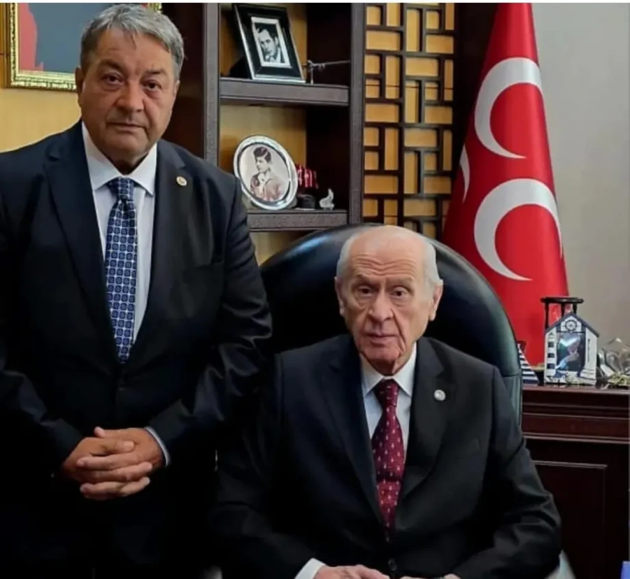 Vekil Mehmet Fendoğlu, Devlet Bahçeli’yi Ziyaret Etti