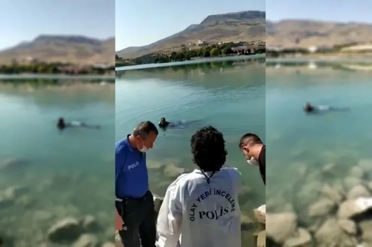 Orduzu'da göletteki kadın cesetti öğrencileri korkuttu!