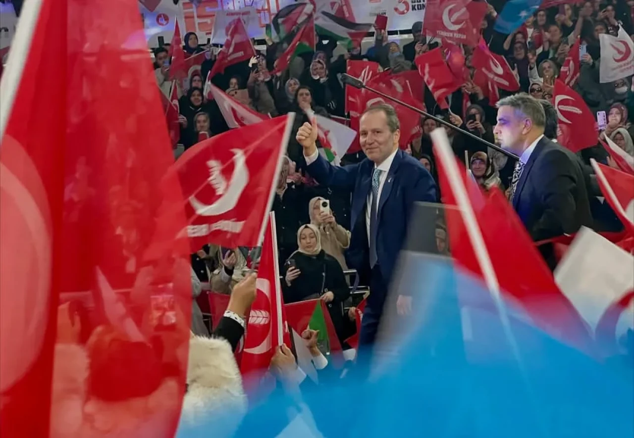 Yeniden Refah Partisi Kongresinde Malatya Gösterisi!