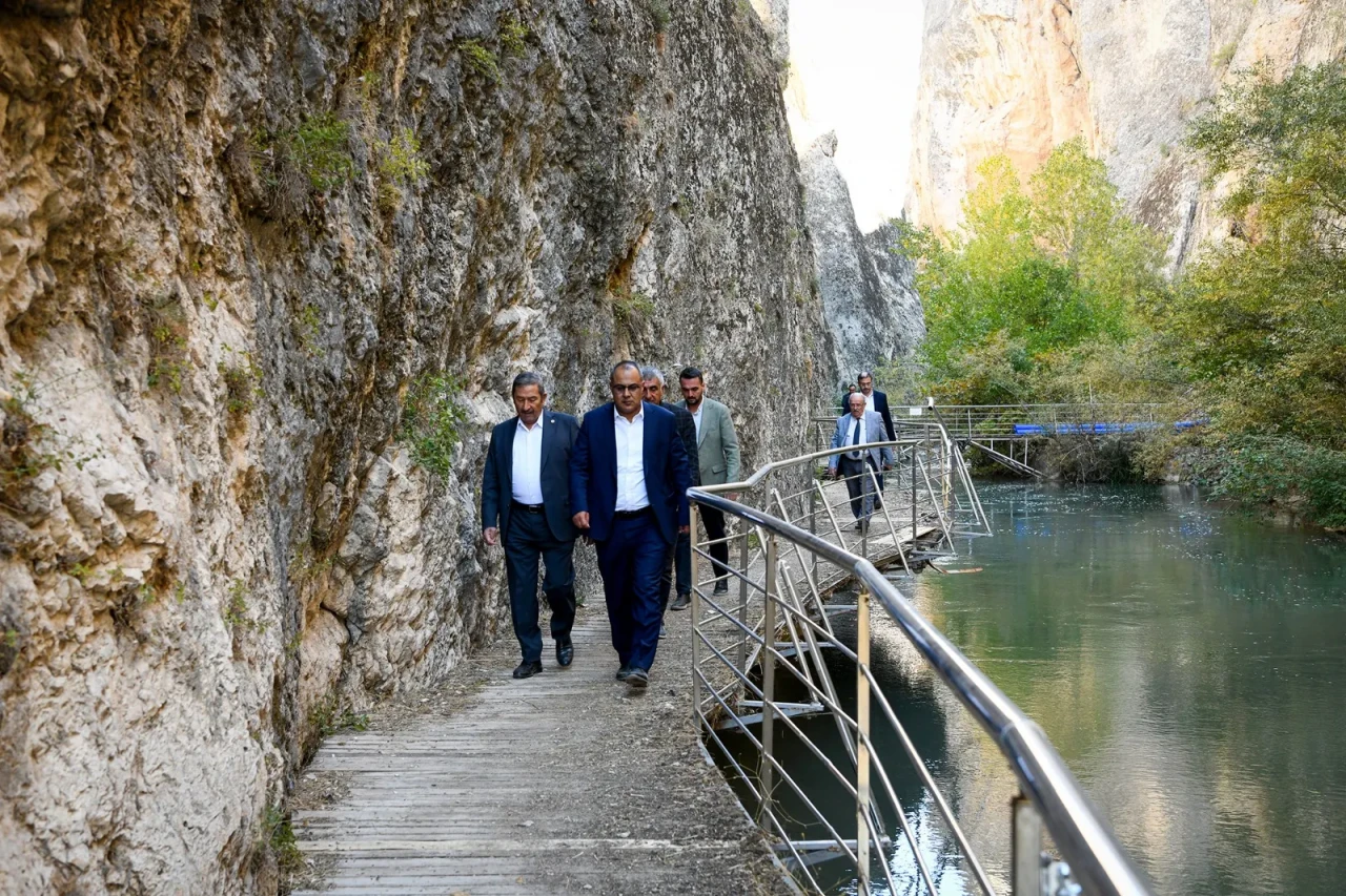 Darende’ye Tohma Kanyonundan cazibeyle su geliyor!