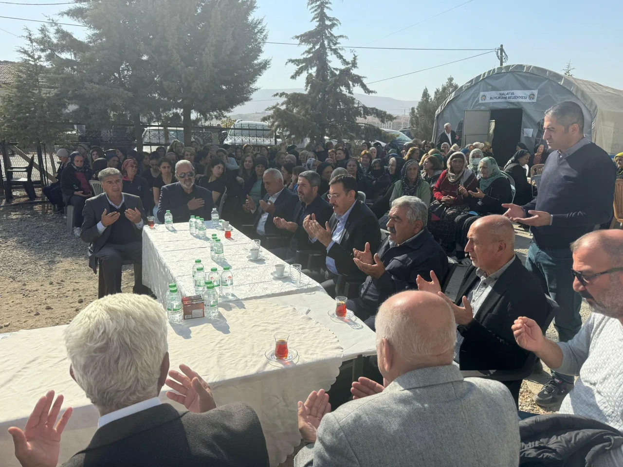 Malatya Siyaseti Enver Kiraz’ın Acılı Gününde Bir Araya Geldi!