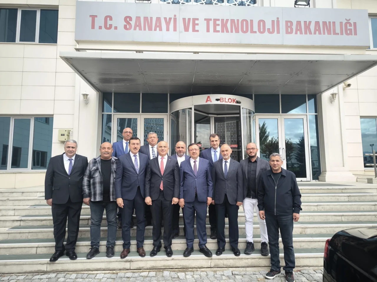 Küçük Sanayi esnaf temsilcileri Bakan ile görüştü!