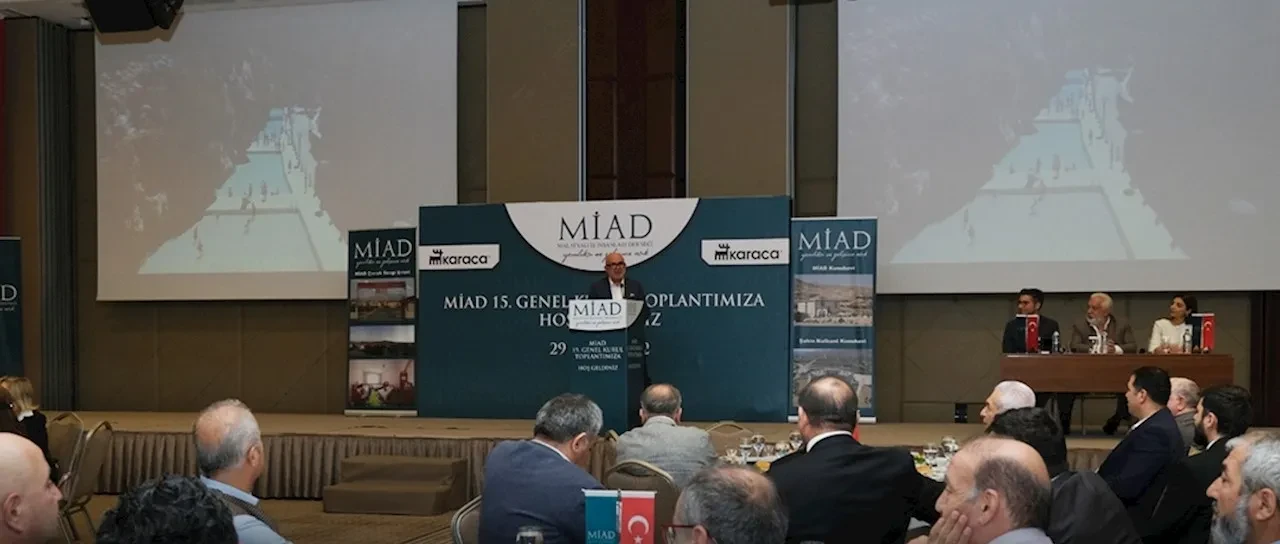MİAD’da Yunus Akdaş Güven Tazeledi! Hedef Malatya'ya hizmet!