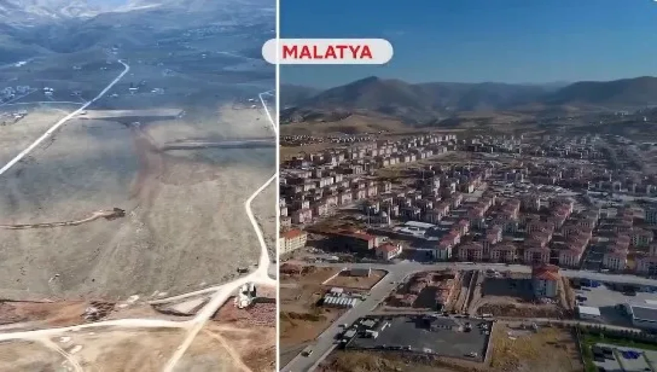 “Muhteşem bir değişim ve dönüşüm… Malatya yeniden doğuyor”
