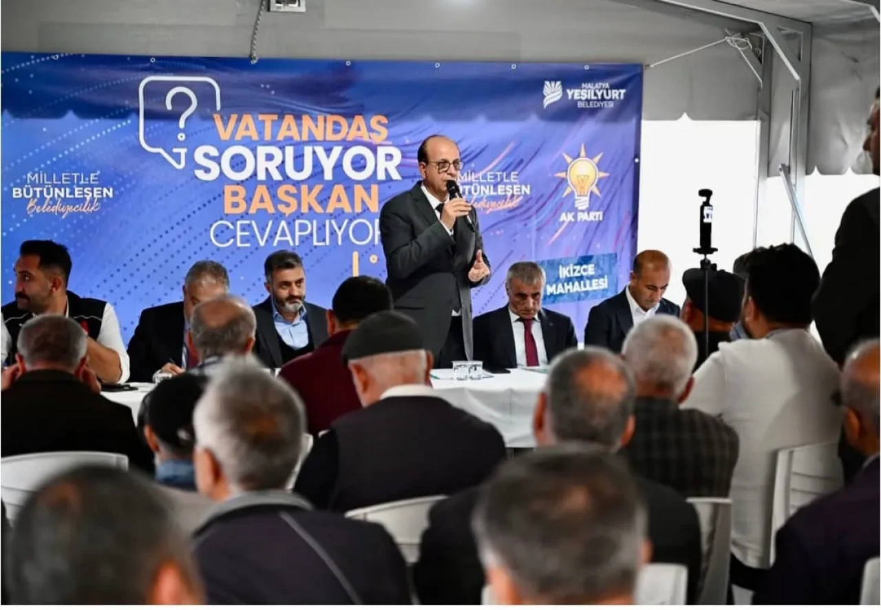 Başkan Sami Er gelmedi vatandaş dertleri bir bir sıraladı!