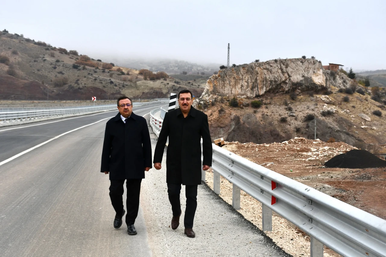 Bülent Tüfenkçi bu kez yol ve köprüleri denetledi!