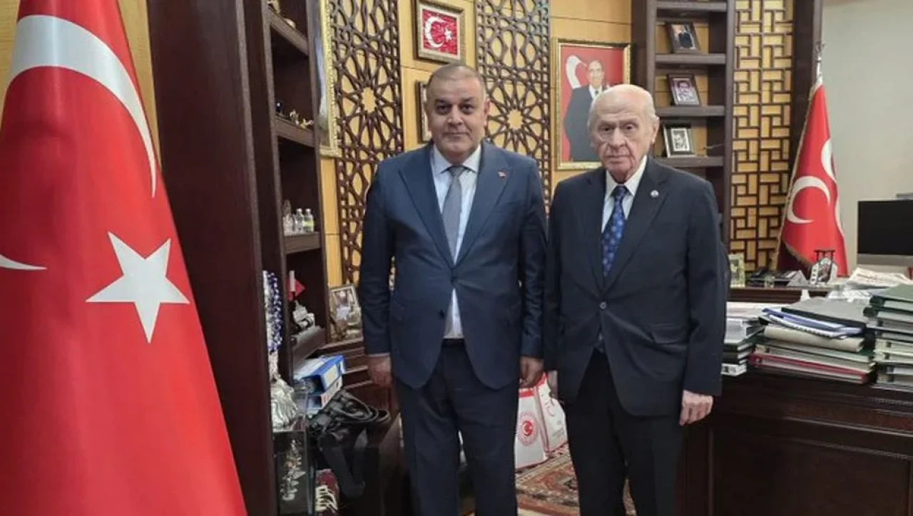 Malatya teşkilatından Türkmen Beyi Bahçeli'ye ziyaret!