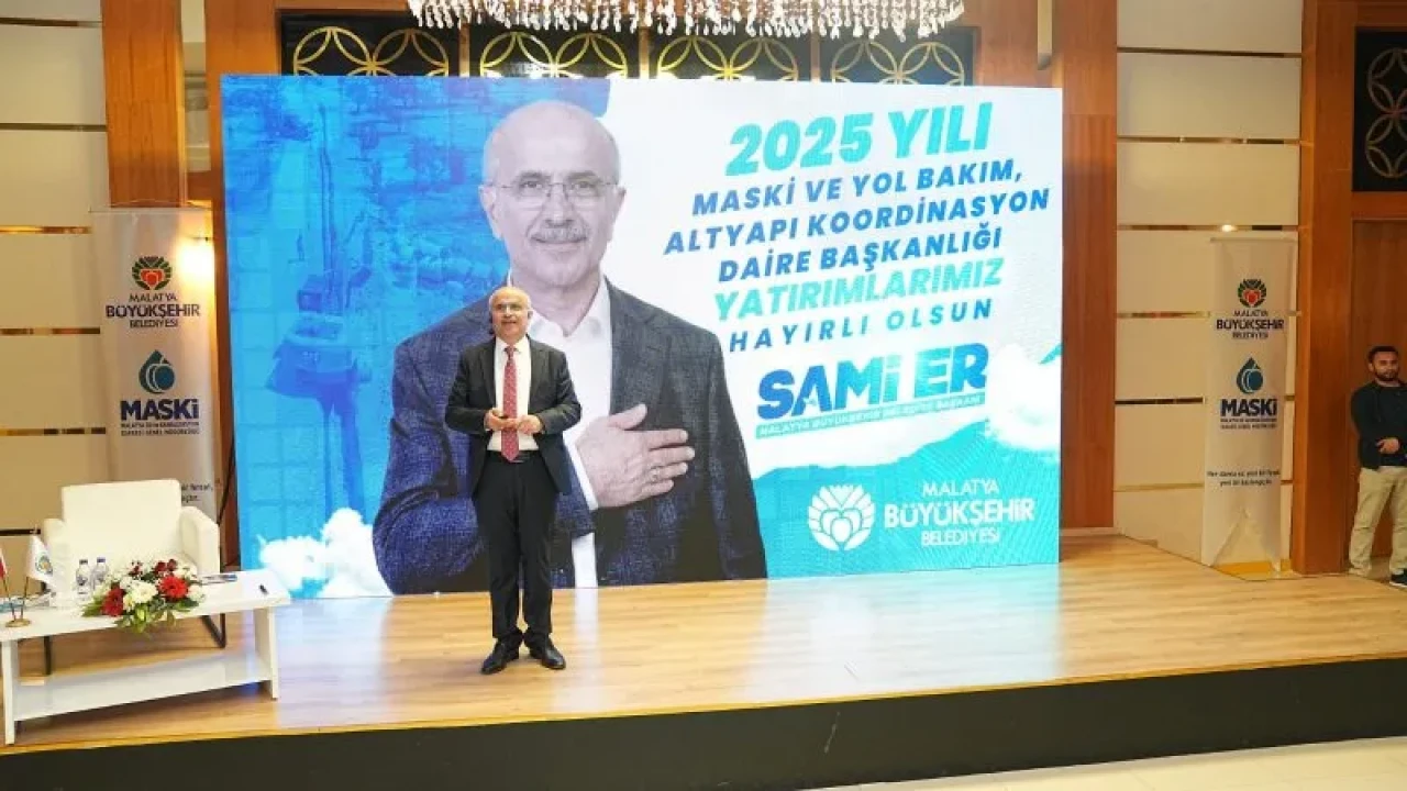 MALATYA BÜYÜKŞEHİR BELEDİYESİ ALTYAPI İÇİN HAREKETE GEÇTİ