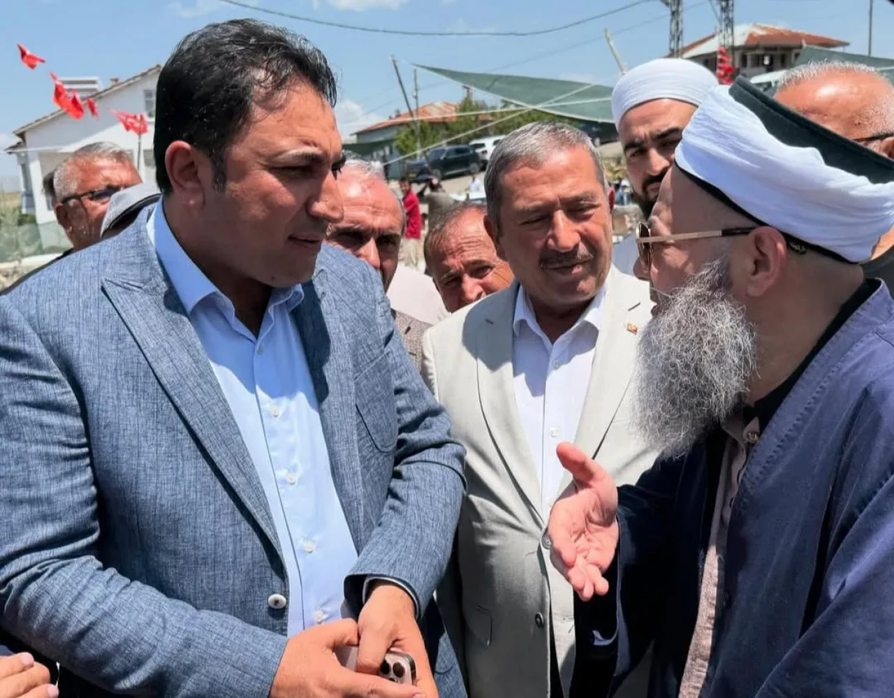 Cübbeli Ahmet Hoca Malatya'da Cami açıp vaaz verdi!