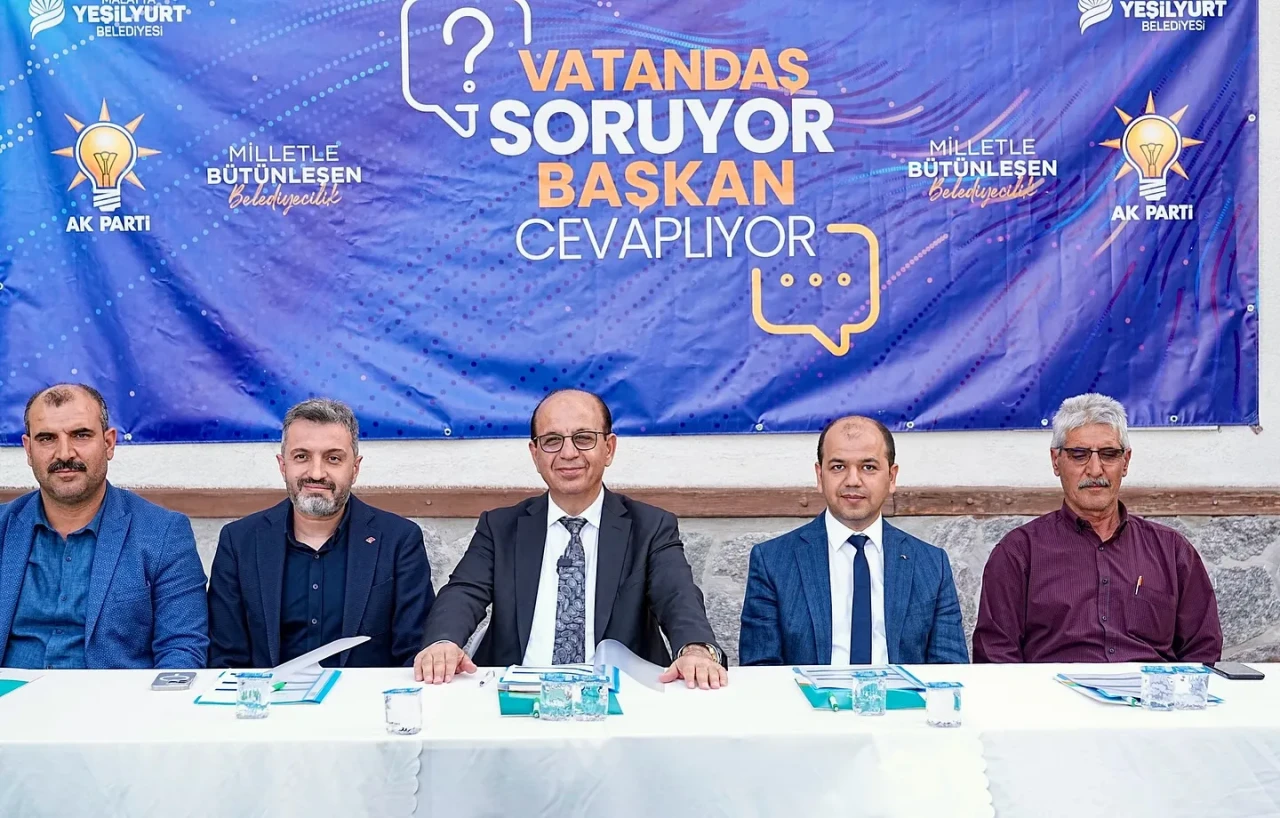 Yeşilyurt'ta vatandaş soruyor, Başkan İlhan Geçit cevaplıyor!