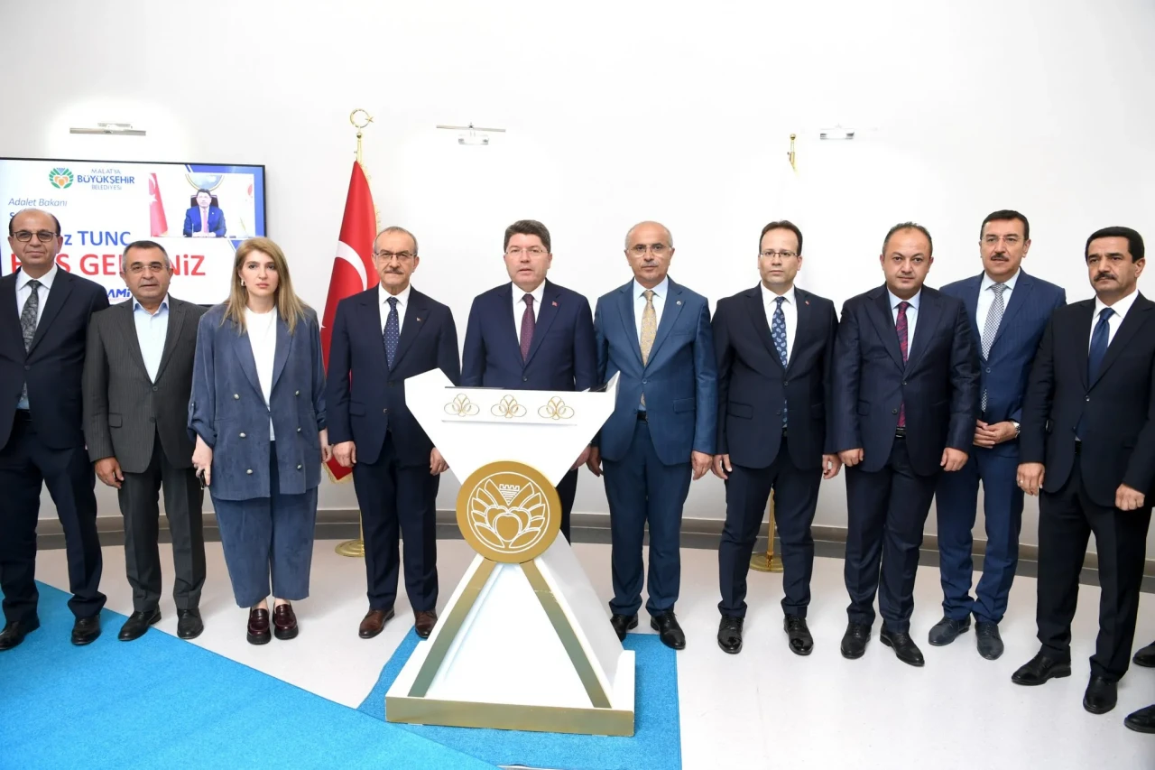 Malatya Bölge Mahkemesi'nin temeli atıldı Bakan'dan ilginç açıklama!