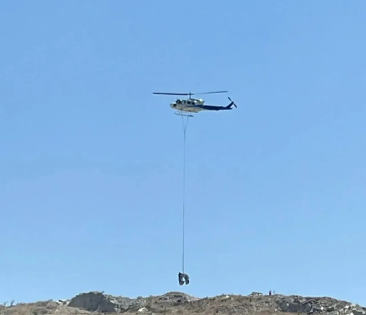 Malatya semalarında sabah şoku!  Savaş değil elektirik çalışması