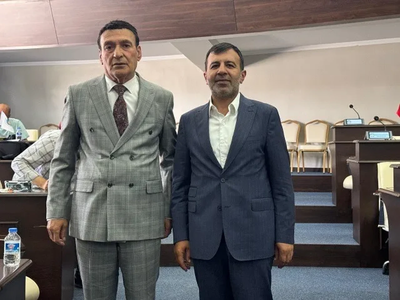 Başkan Aladağ Belediye Başkanına gazeteciler adına teşekkür!