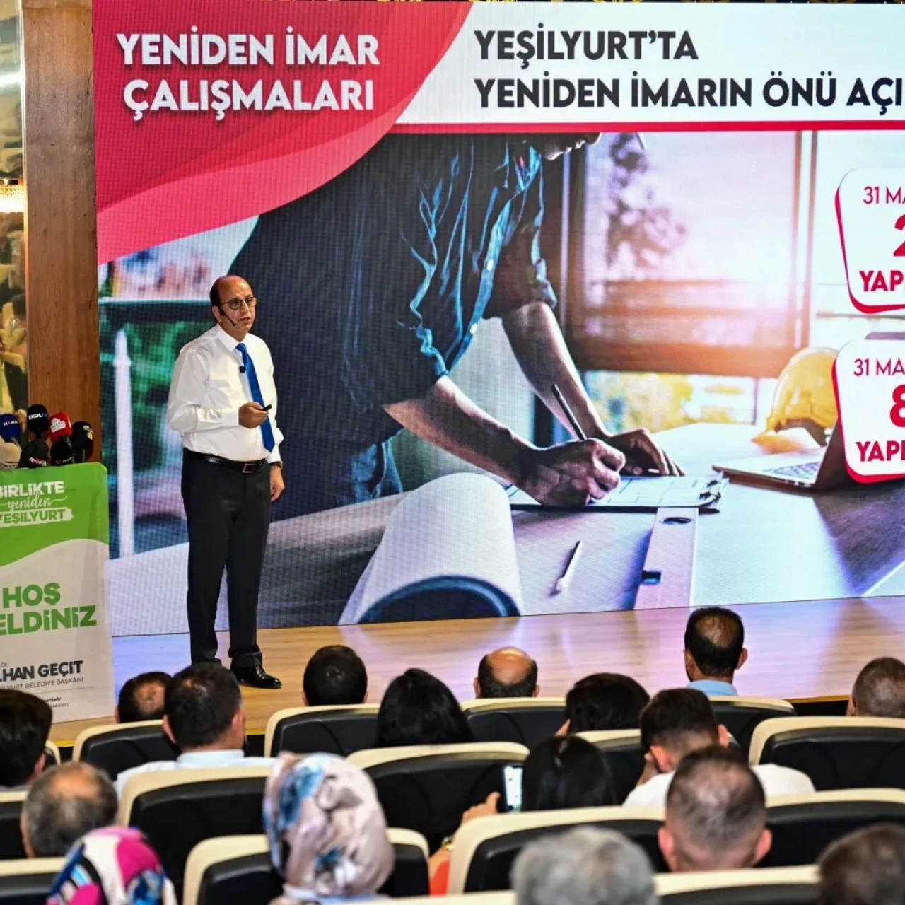 Başkan İlhan Geçit: “Birlikte, yeniden Yeşilyurt!”