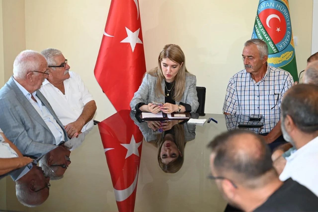 Milletvekili Ölmeztoprak su ve tarım sorunlarını yerinde inceledi
