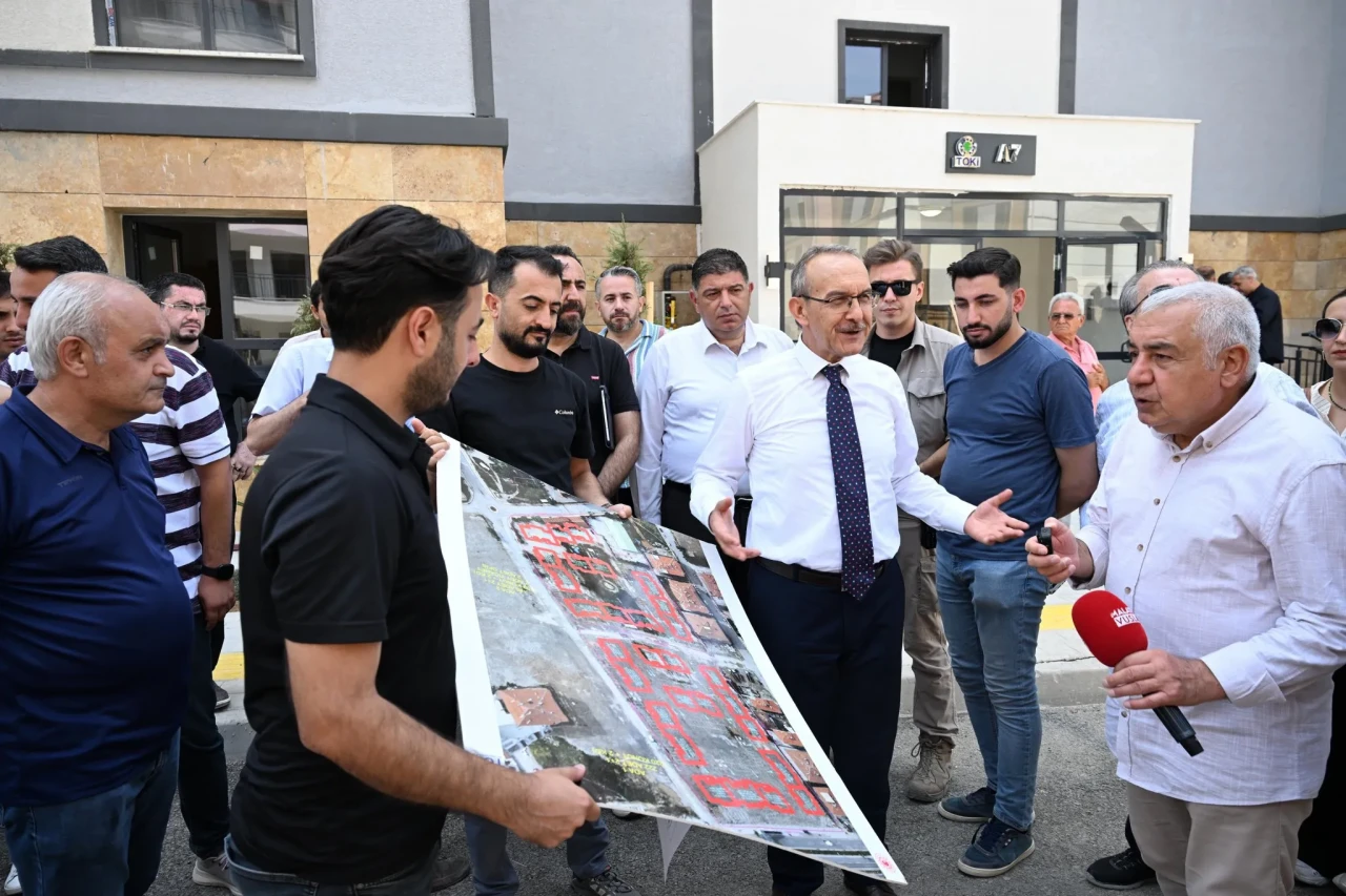 Haberimiz ses getirdi Vali Seddar Yavuz basınla sahaya indi!