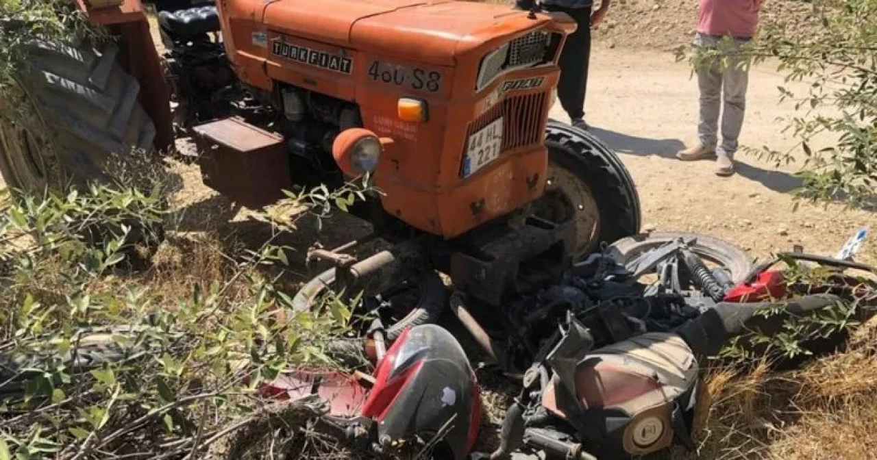 Motosikletli genci ambulans helikopter de kurtaramadı!
