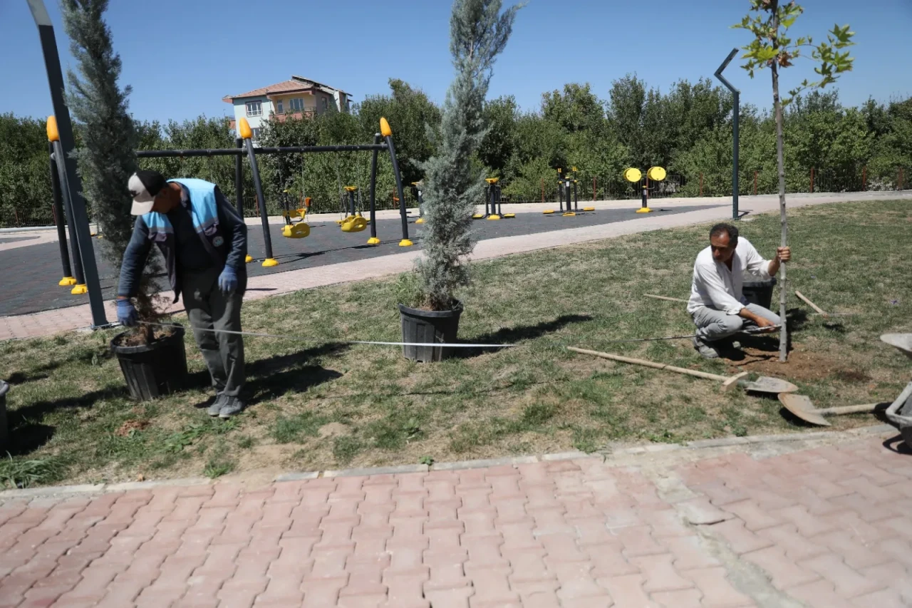 Battalgazi’de Parklar Yenilendi, Yeşil Alanlar Genişledi