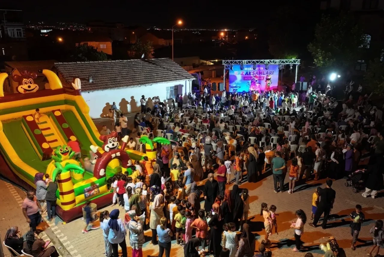 Yeşiltepe "Yeşilyurt'ta yaz akşamları" ile şenlendi!