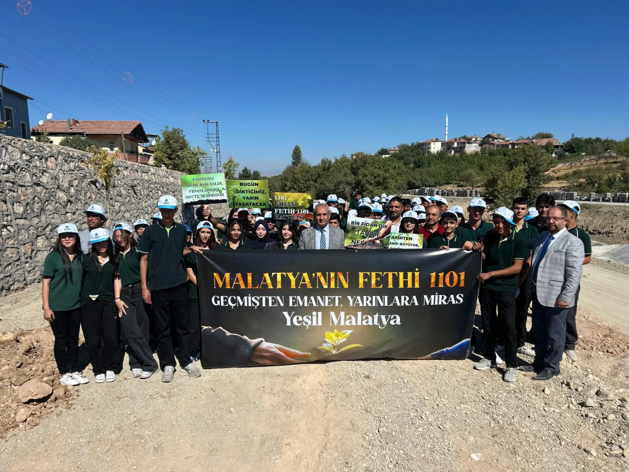 Battalgazi'de Malatya’nın Fethinde 1101 fidan dikim!