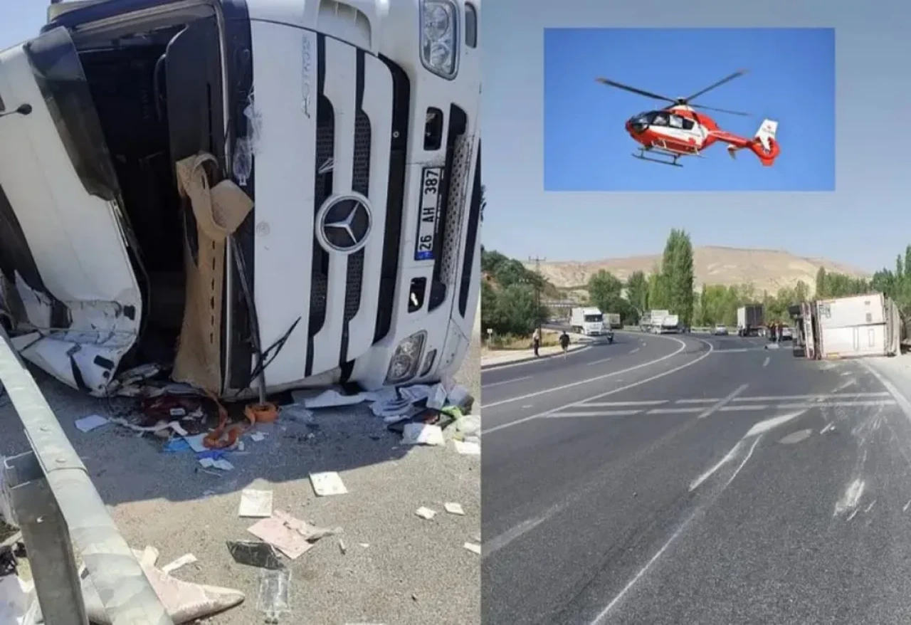 Ambulans helikopter yetişti ama ölümden kurtulamadı!