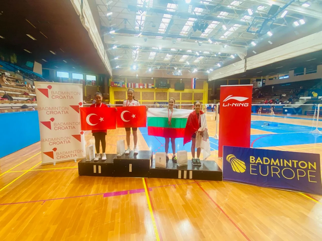 Battalgazi Belediyesporlu sporcular Zagreb'de madalya kazandı!