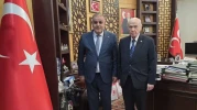 Malatya teşkilatından Türkmen Beyi Bahçeli'ye ziyaret!