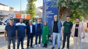 Anahtar Parti konteynerlerde esnafı ziyaret etti!