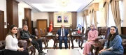 Haluk Levent Ahbap evleri için Vali Yavuz’u ziyaret etti!