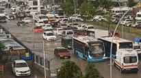 Malatya bu kez de dolu ve sağnak yağışa teslim oldu!
