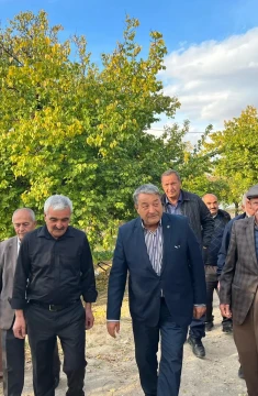 MHP Milletvekili Mehmet Fendoğlu hizmet için köy yollarında!