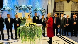 Malatya'da siyaset dünyası ünlü cerrahın düğününde buluştu!
