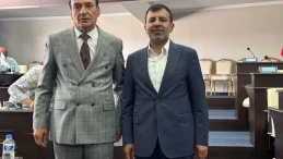 Başkan Aladağ Belediye Başkanına gazeteciler adına teşekkür!