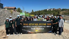 Battalgazi'de Malatya’nın Fethinde 1101 fidan dikim!