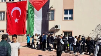 Arapgir’de Filistin için “Gönüller birleşti, dualar birleşti”