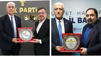 CHP’ye dert yandılar Ak Partiye plaket verdiler ! Bu da oldu!