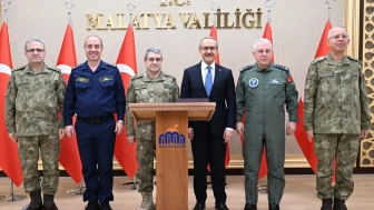 Genel Kurmay ve ordu komutanları Malatya’da denetim yaptı!