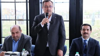 Ak Partili Ali Bakan sahada hizmete devam ediyor!