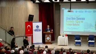 MALATYA'DA KAYISI İLE İLGİLİ TOPLANTI BAŞKANLARIN İLGİSİNİ ÇEKMEDİ