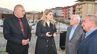 AK PARTİ MİLLETVEKİLİ ÖLMEZTOPRAK CEMEVİ İNŞAATINI İNCELEDİ