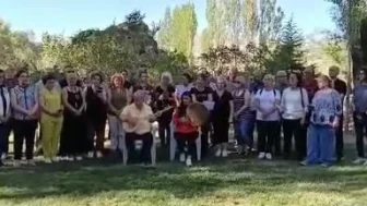 Hekimhanlılar’dan siyanürlü altın madenine renkli protesto