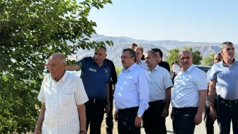 Malatya'nın Kale İlçesinde korkutan yangın devam ediyor