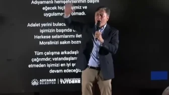 Malatyalı Milletvekili selamlama sırasında sahneden düştü!