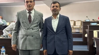 Başkan Aladağ Belediye Başkanına gazeteciler adına teşekkür!