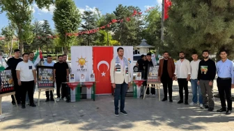 AK Parti Gençlik Kolları Malatya’da Gazze İçin Haykırdı!