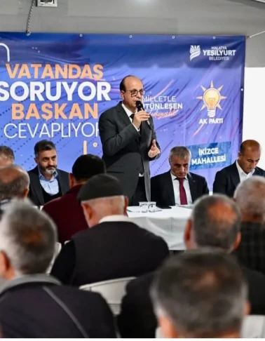 Başkan Sami Er gelmedi vatandaş dertleri bir bir sıraladı!