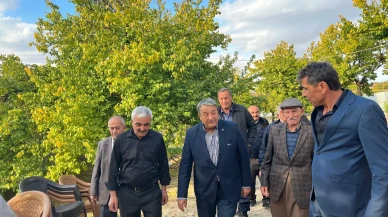 MHP Milletvekili Mehmet Fendoğlu hizmet için köy yollarında!