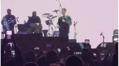 Malatyalıları coşturan Murat Boz: "Anneannemin mezarı burada!"