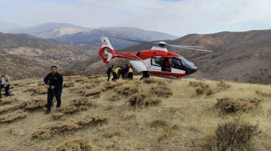 Helikopter Ambulans Her Yerde! Bu Kez Doğanşehirliye Koştu