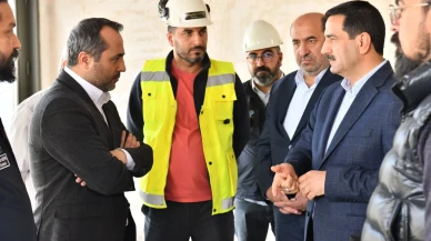 Milletvekili Babacan boş durmadı: Fuardan şantiye alanına!